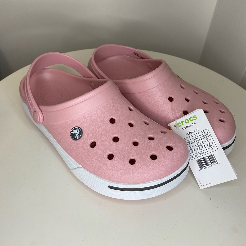 PINK CROCS